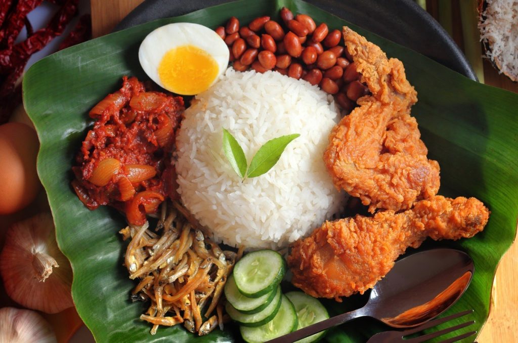 nasi lemak kuala lumpur malaysia